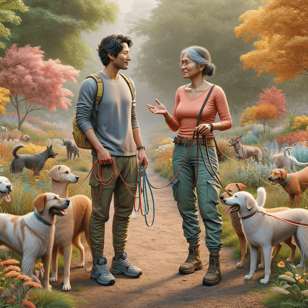 dog walking
