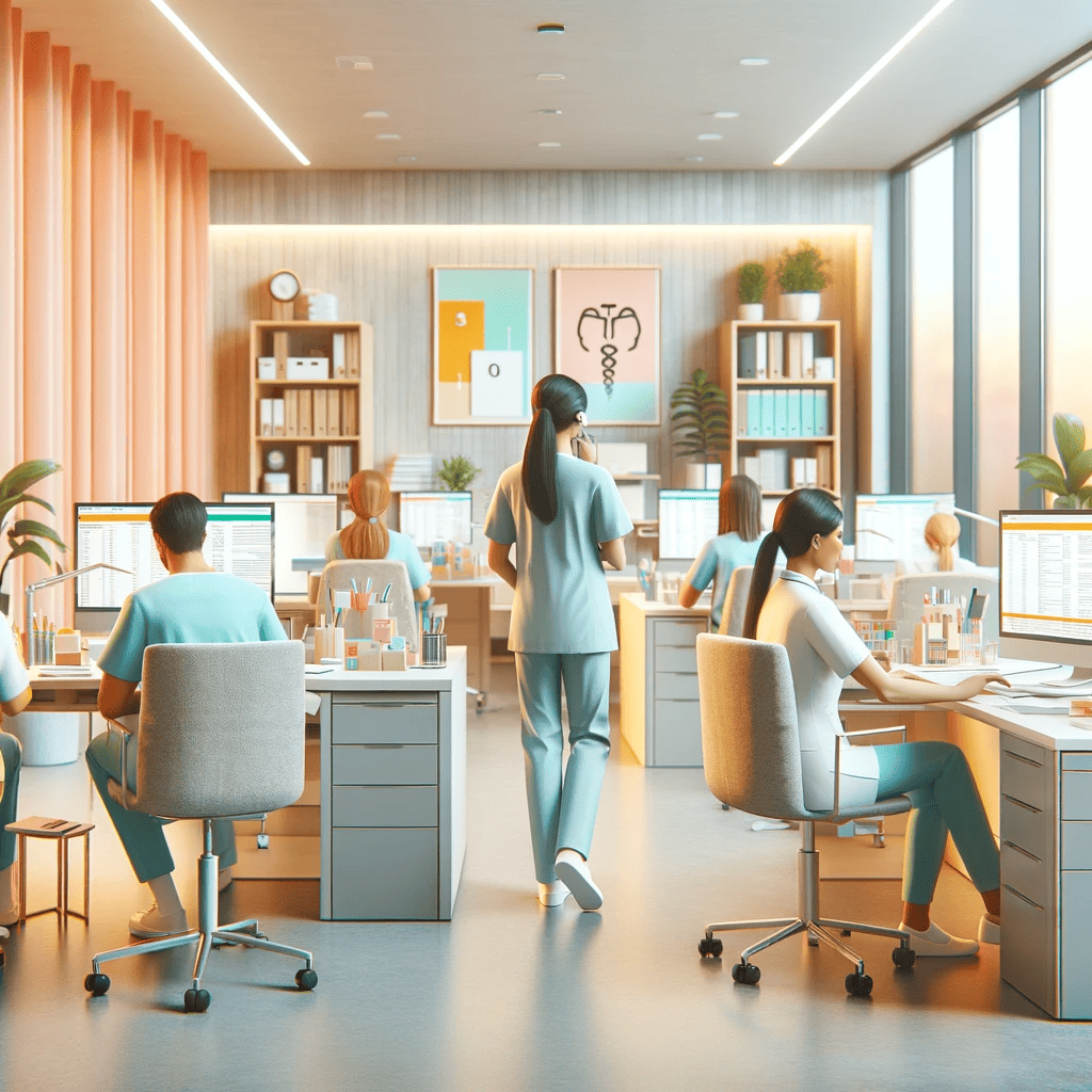 A nursing staffing agency