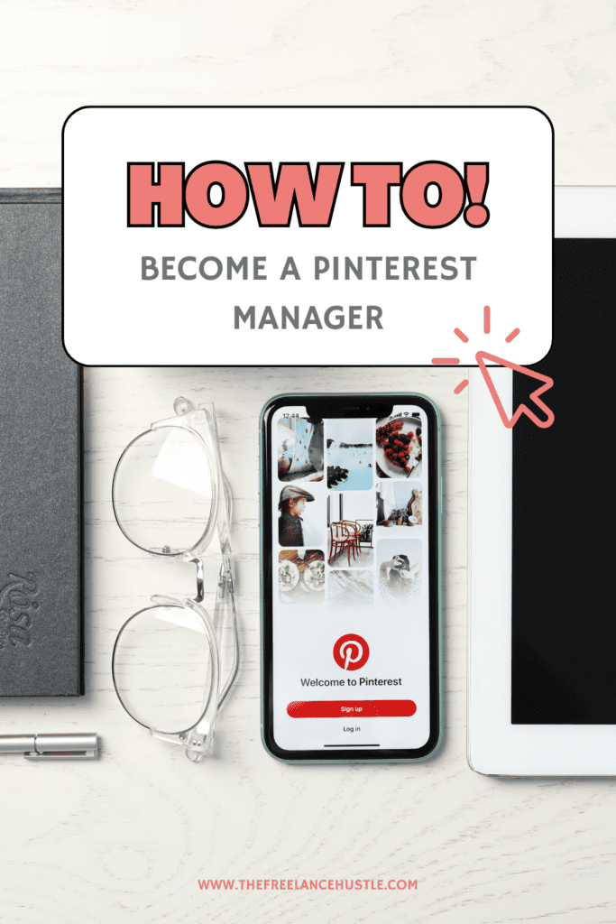 Pin image for how to become a pinterest manager